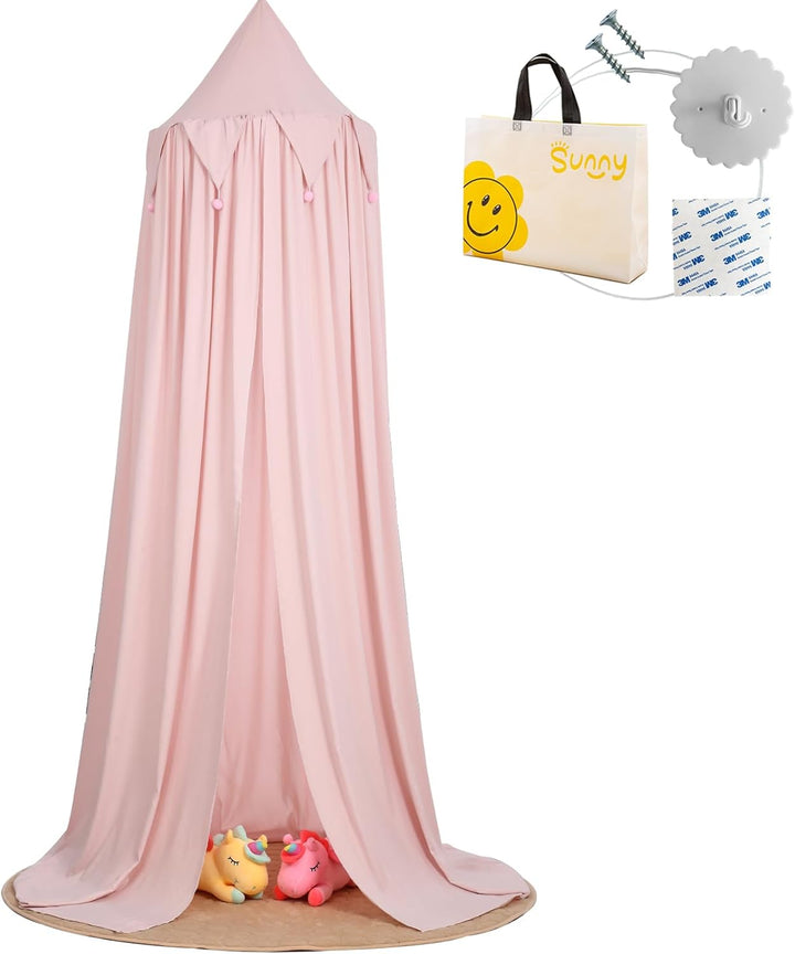 MRWiZMS Betthimmel | Baldachin Kinderzimmer | Himmel Babybett Kinder Schlafzimmer Dekoration für Höh