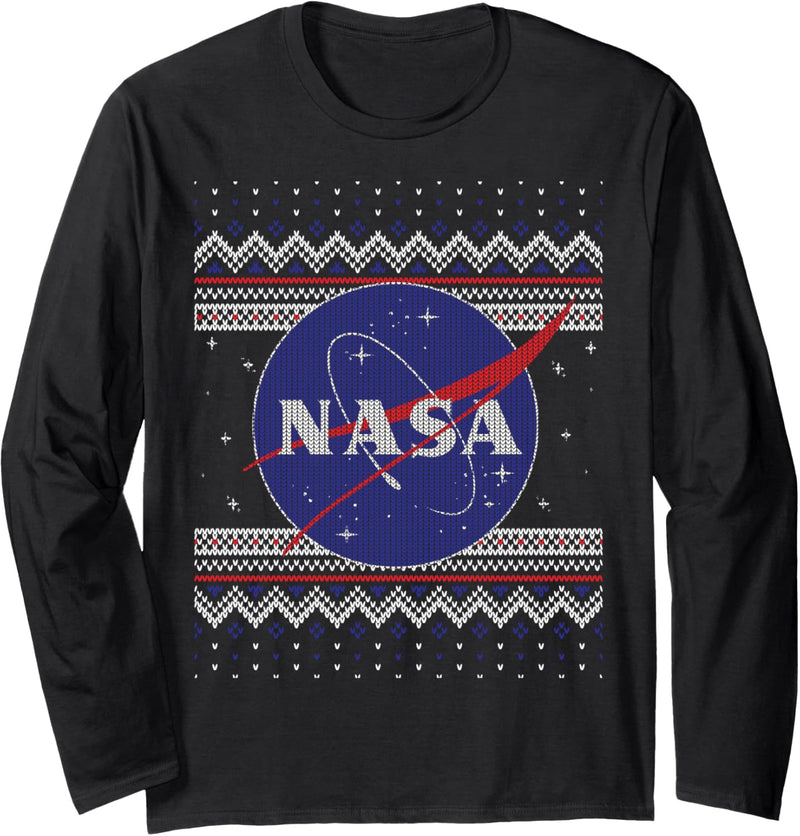 NASA Classic Logo Ugly Sweater Langarmshirt