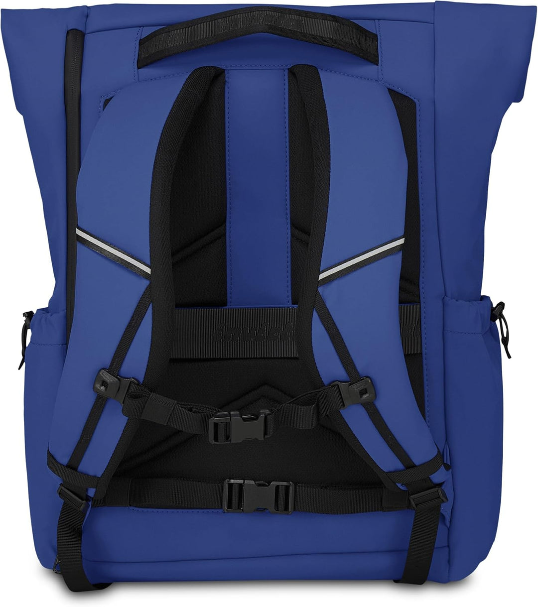 Invicta FOLD Rucksack Laptoptasche Business, Leicht, kompakt, mit Laptopfach, Rolltop Rucksack für B