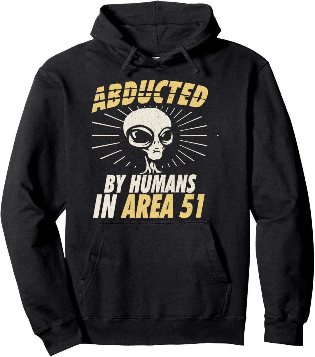 Roswell UFO Alien entführt Sturmgebiet 51 Crash Town Pullover Hoodie