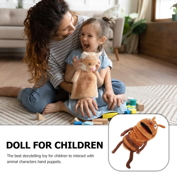 minkissy Handpuppe Ameise Aus Weichem Plüsch Material Spielzeug Für Junge Mädchen Zum Spielen Und Ge