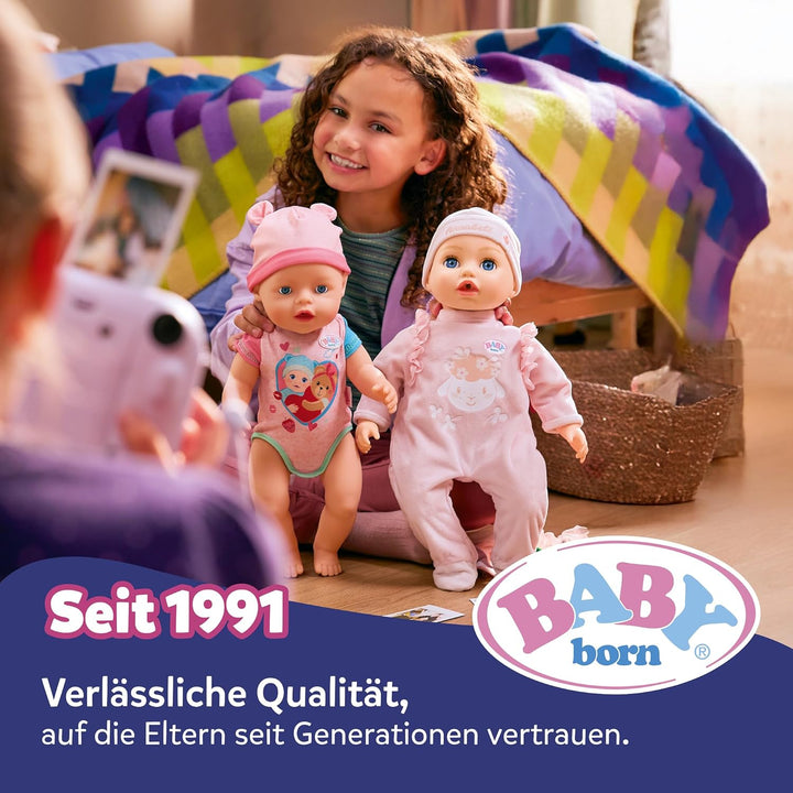Baby Born Piratenmädchen-Outfit mit Kleid, Hose, Kopftuch und Augenklappe für 43cm Puppen