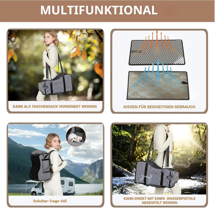 Mittelkonsole Hundeautositz, Haustier-Welpen-Autositz, Mittelkonsole, Armlehne für kleine Hunde (Kar