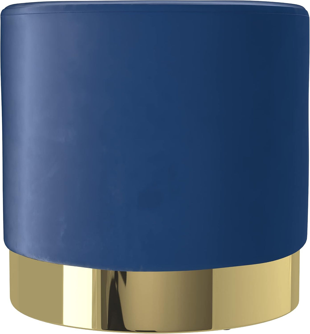 Amour Gold Hocker (blau), Blau