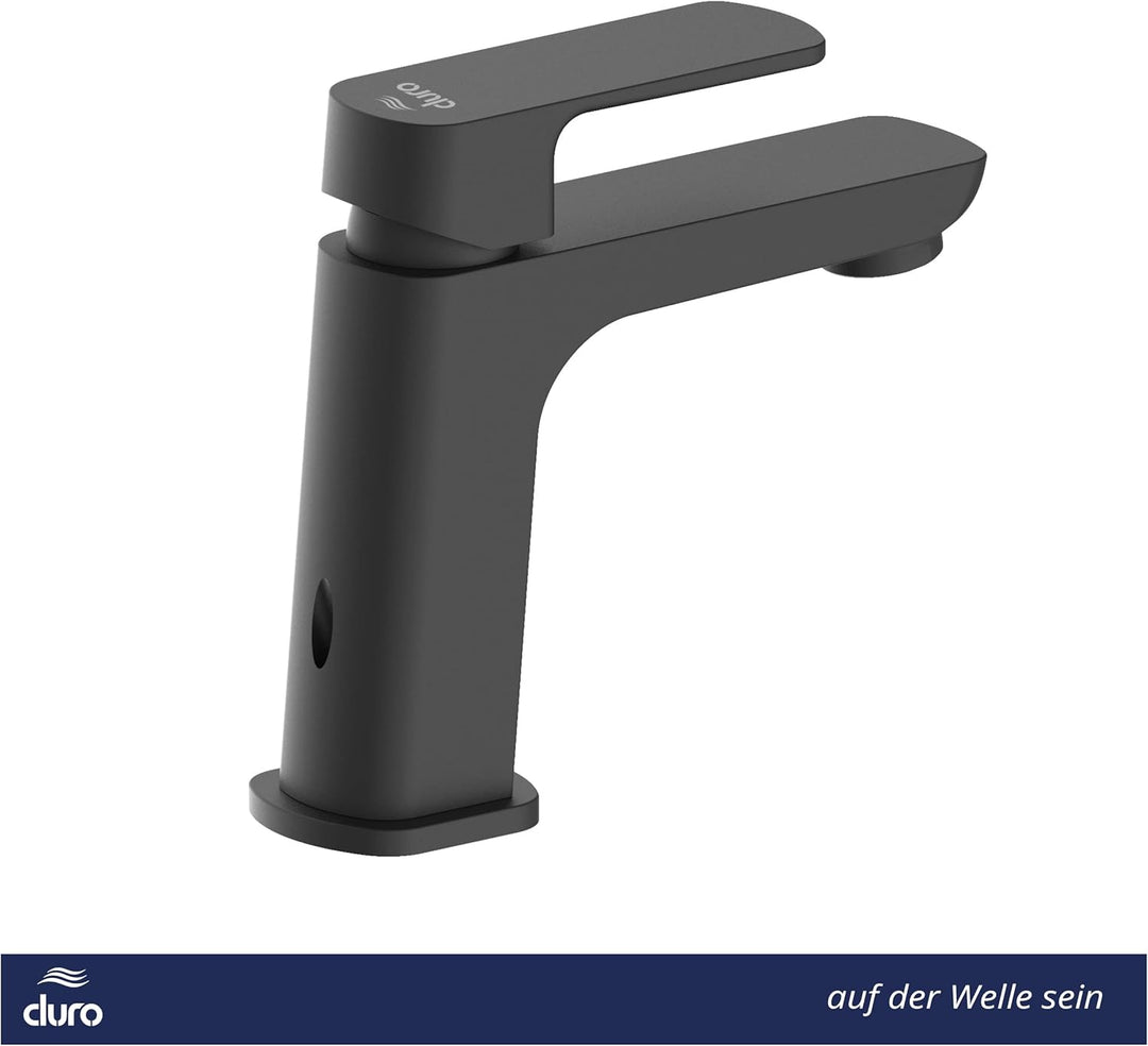 DURO Waschtischarmatur Ombra, Standbatterie, Wassersparend, aus Messing, Einhebel-Einloch-Standbatte