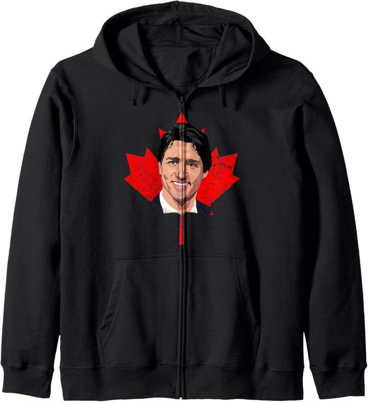 Justin Trudeau - Kanada Geschenk Kapuzenjacke