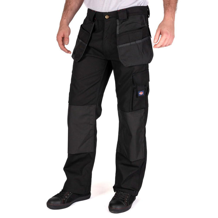 Lee Cooper Herren Triple-genähtes Holster Taschen-Multi-Werkzeug-Taschen Kneepad Taschen Arbeitssich