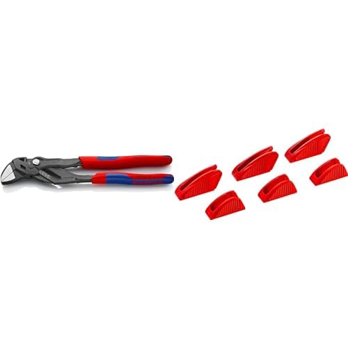 KNIPEX 86 02 250 Zangenschlüssel Zange und Schraubenschlüssel in einem Werkzeug grau atramentiert mi