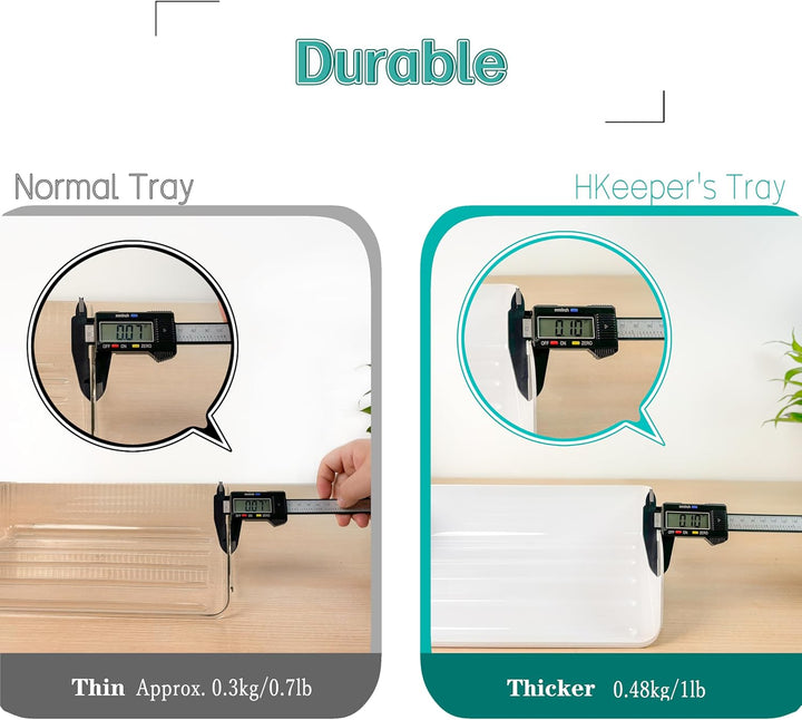 4-stöckige Ablagekorb für A4, Dokumentenablage aus PET Kunststoff, Briefkorb, Briefablage Organizer(