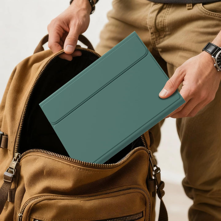 ZOPSGYU Hülle mit Tastatur für iPad A16 11. /10. Generation 2025/2022, 11/10,9 Zoll, Farben Beleucht
