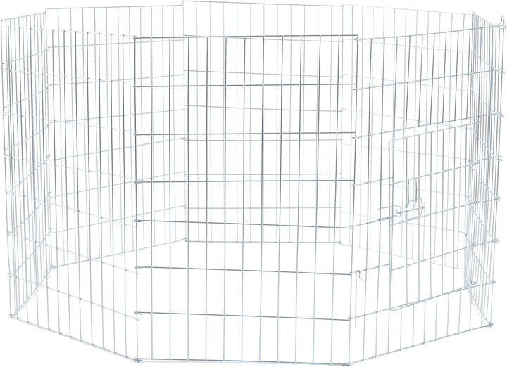 Trixie 3954 natura Welpenfreilauf, verzinkt, ø 154 × 91 cm