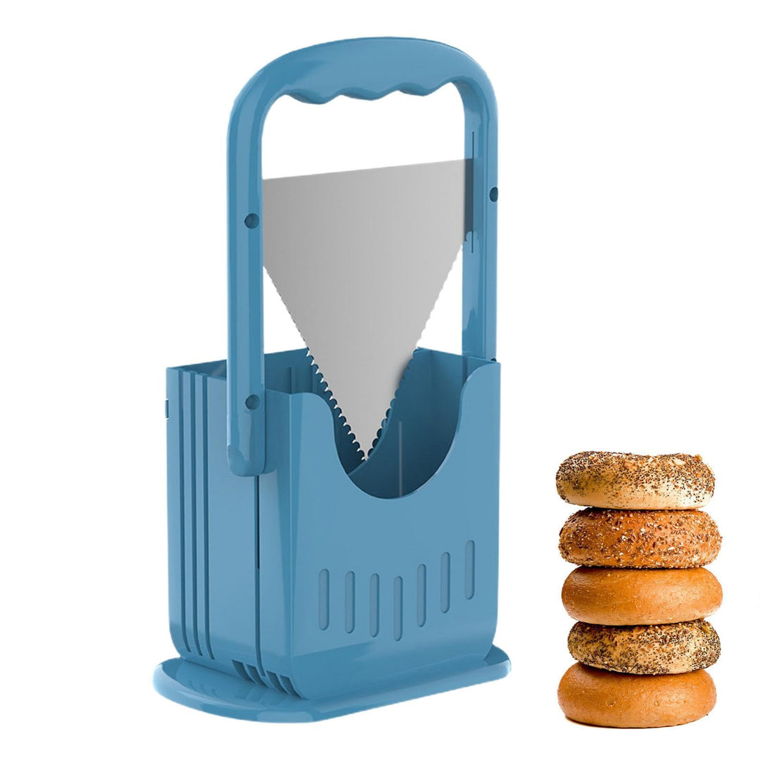Brötchenschneider, Brötchenschneider, Brotschneider für Küche, Bagelschneider, spülmaschinenfester B
