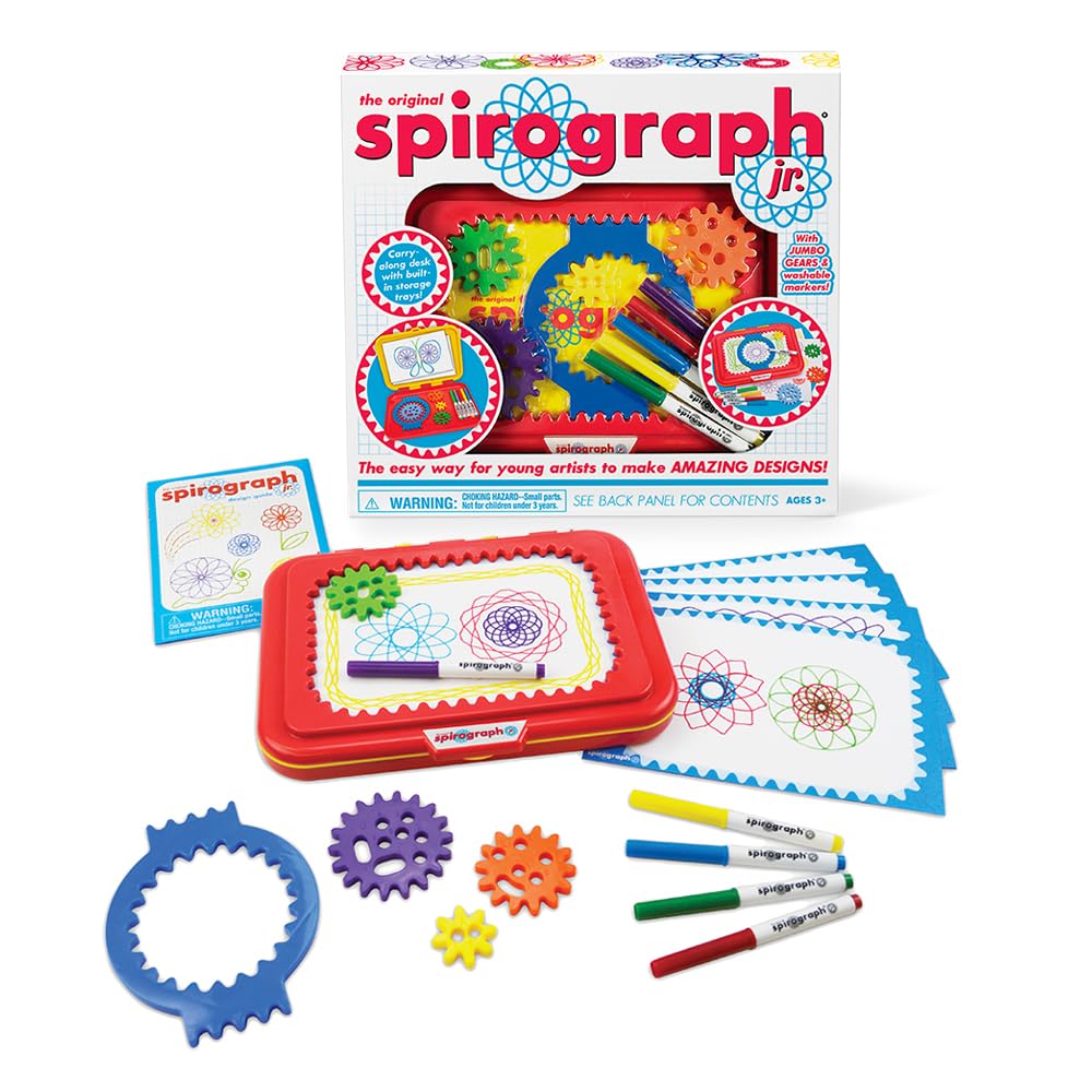 Spirograph Jr., Mehrfarbig, Assorted Original, Original