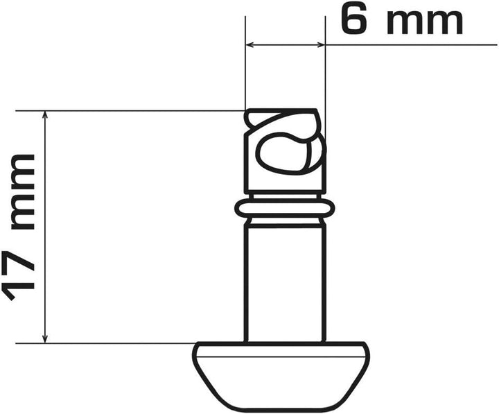 Schnellverschlüsse, Verschlüsse, Motorradverkleidung, Schrauben, Innensechskant/Innenvielzahn, Linse