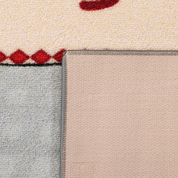 SIMPEX KinderTeppich, Himmel und Hölle, Teppich Grau, 100 x 150 cm, Teppich für Kinder, Teppich Kind