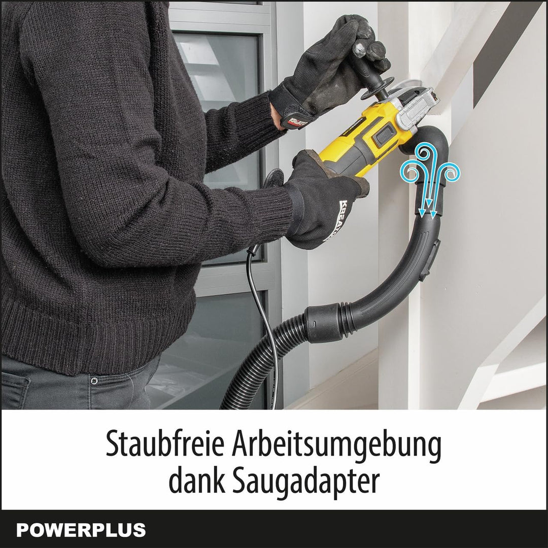 Powerplus Multitool POWX1347MC Multifunktionswerkzeug zum Schleifen, Schneiden &amp; Polieren - Schnellw