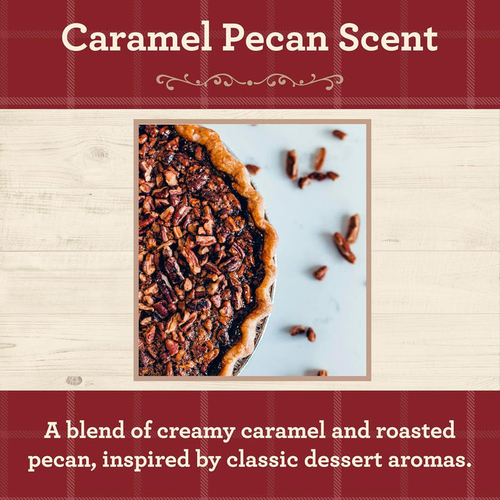 Unsere eigene Candle Company Carmel Pecan, gross, Rot 13 oz, 13 oz
