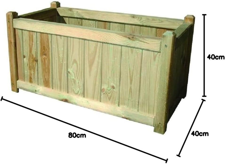 Blinky 9613620 Blumenkübel, Holz, zerlegt