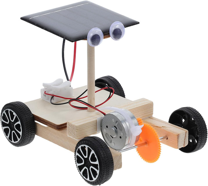 UPKOCH Solarauto Selber Bauen Projekte Stemmen Solarbetriebenes Auto Elektronik-kit 3D-Puzzle-Spielz
