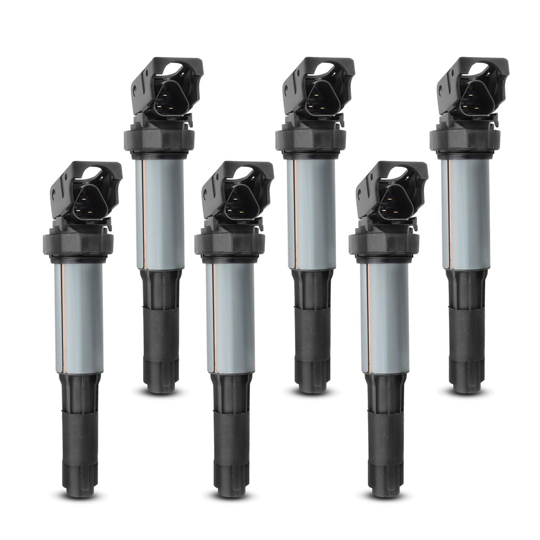Frankberg 6x Zündspule Zündmodul Kompatibel mit E46 E90 E91 E92 E93 E39 E60 E61 F07 E63 E64 F13 E81