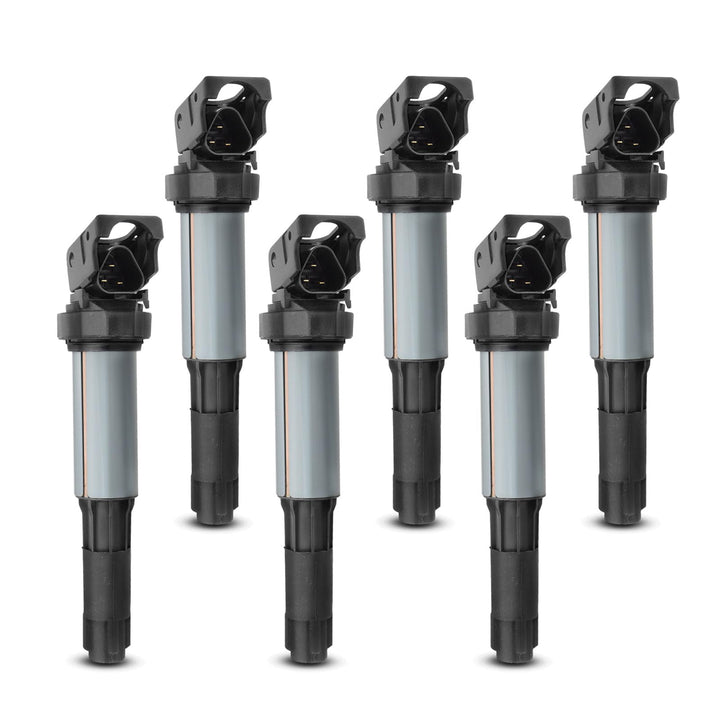 Frankberg 6x Zündspule Zündmodul Kompatibel mit E46 E90 E91 E92 E93 E39 E60 E61 F07 E63 E64 F13 E81