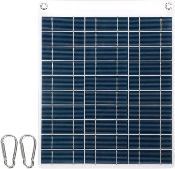 30W Solarpanel 5V Dual USB Tragbares Solarladegerät Outdoor Handy Ladegerät for Camping Wandern