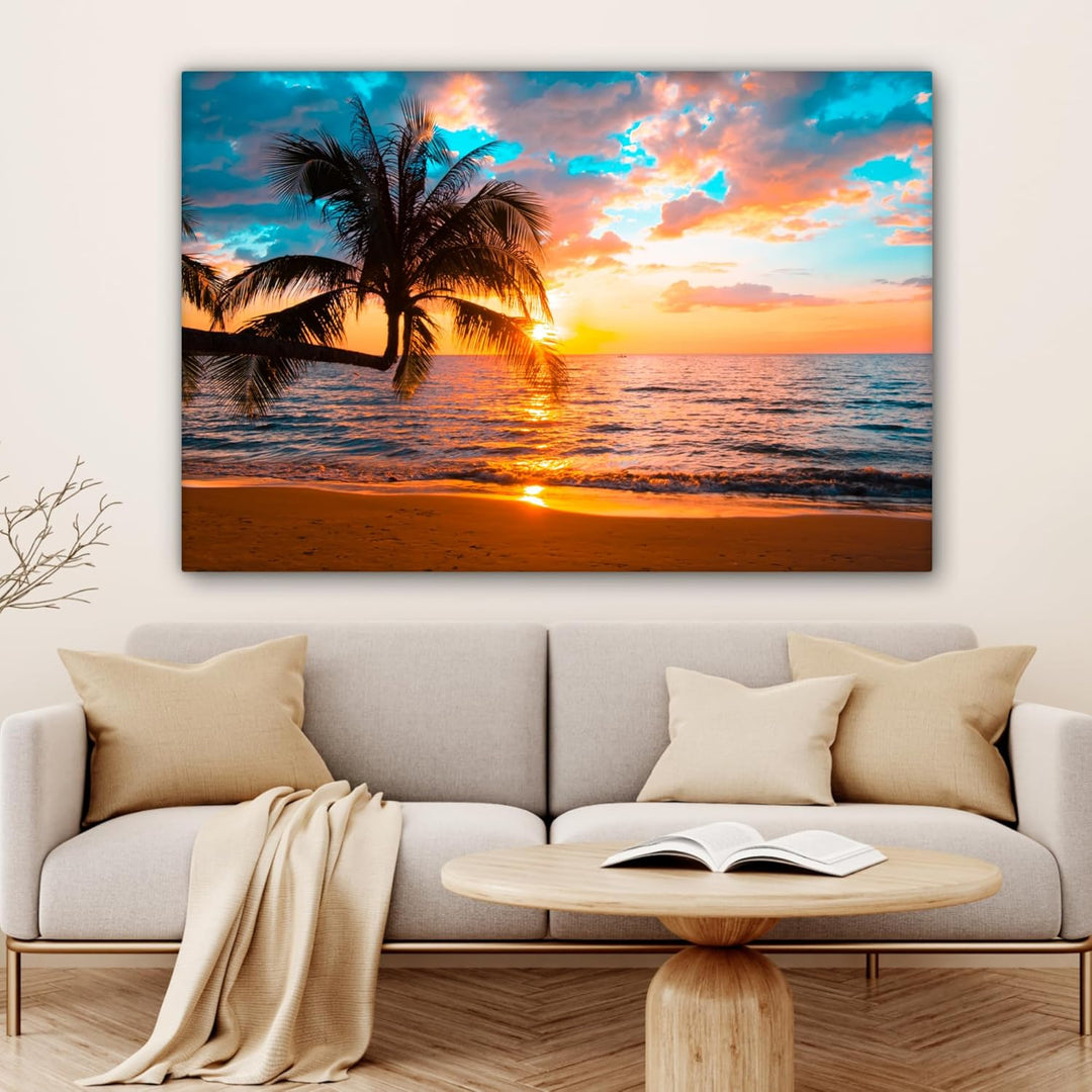 MuchoWow© Leinwandbild Gross 120x80 cm XXL Dekoration Wohnzimmer Bilder Aufhängen Wall Decoration Li