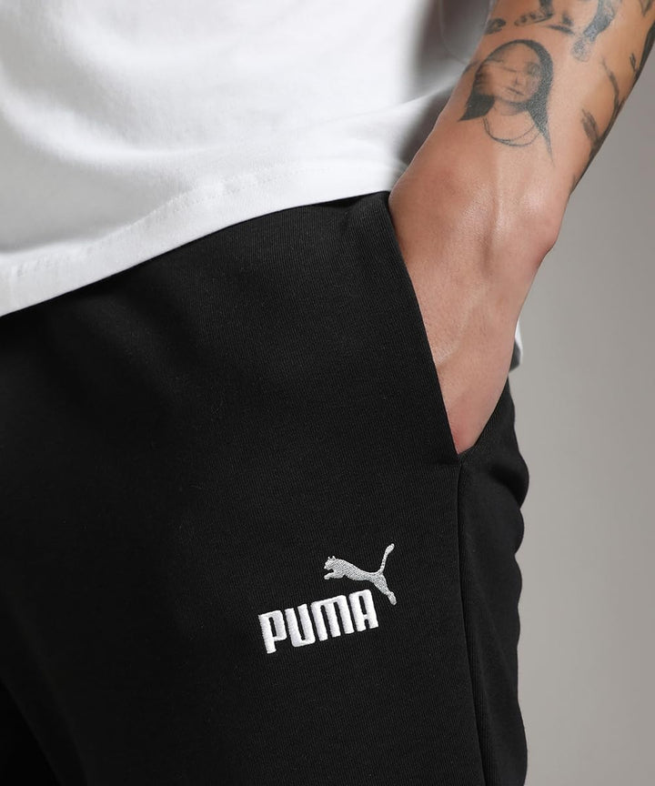 Puma Herren Gestrickte Hosen ESS 2 Color No. 1 Logo Sweatpants Tr Cl S Schwarz, S Schwarz