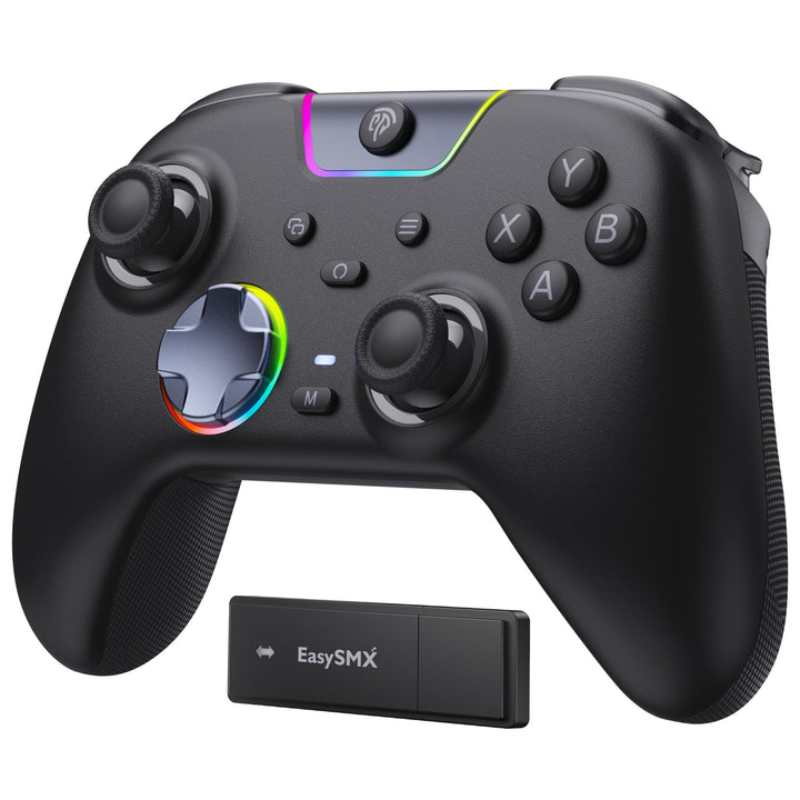 EasySMX X05PRO Wireless Controller PC, Gaming Controller mit leise Tasten, 2-stufige Tigger, Hall Jo