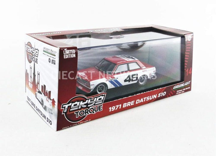 Greenlight Collectibles Miniaturauto zur Sammlung, 86335, Weiss/Rot/Blau