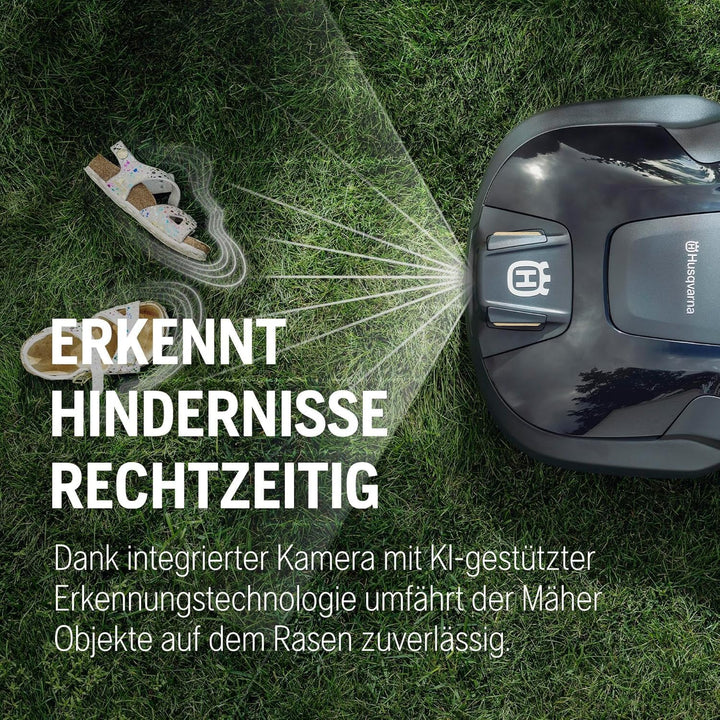 HUSQVARNA Automower® Aspire R6V Mähroboter – ohne Begrenzungskabel, AI Vision, GPS-Navigation, App-S