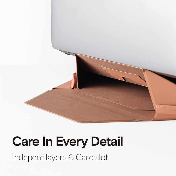 MOFT Laptop Carry Sleeve & Invisible Stand, Expandable Storage, Two Adjustable Angles, Ultra-Slim St