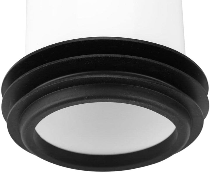 DEWIN WC Anschlussgarnitur, WC Anschlussrohr Kunststoff WC Kanalisation Abflussrohr Einbau Dichtung