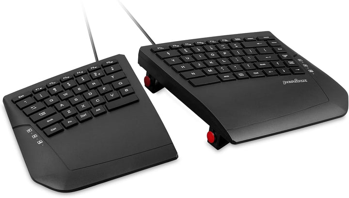 Perixx PERIBOARD-524B US, [Firmware aktualisiert] kabelgebundene ergonomische Split-Tastatur - Einst