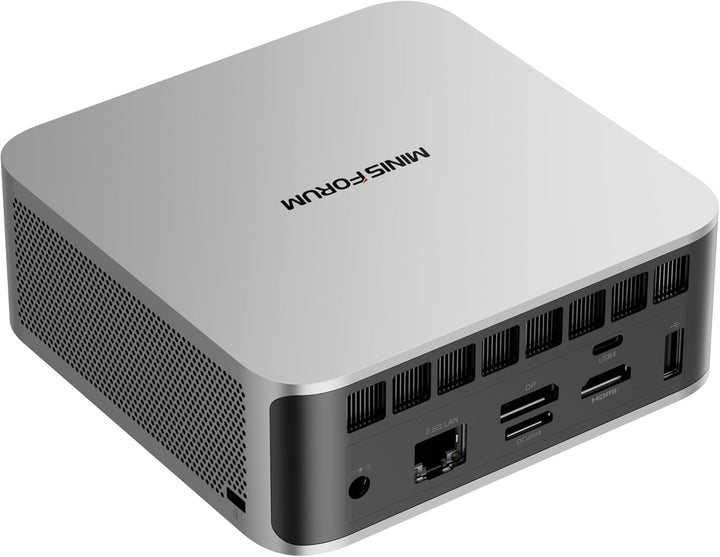 MINIS FORUM AI X1-255 Mini-PC, AMD Ryzen 7 255 (8C/16T, bis zu 4,9 GHz), 32 GB DDR5 RAM, 1 TB M.2 SS