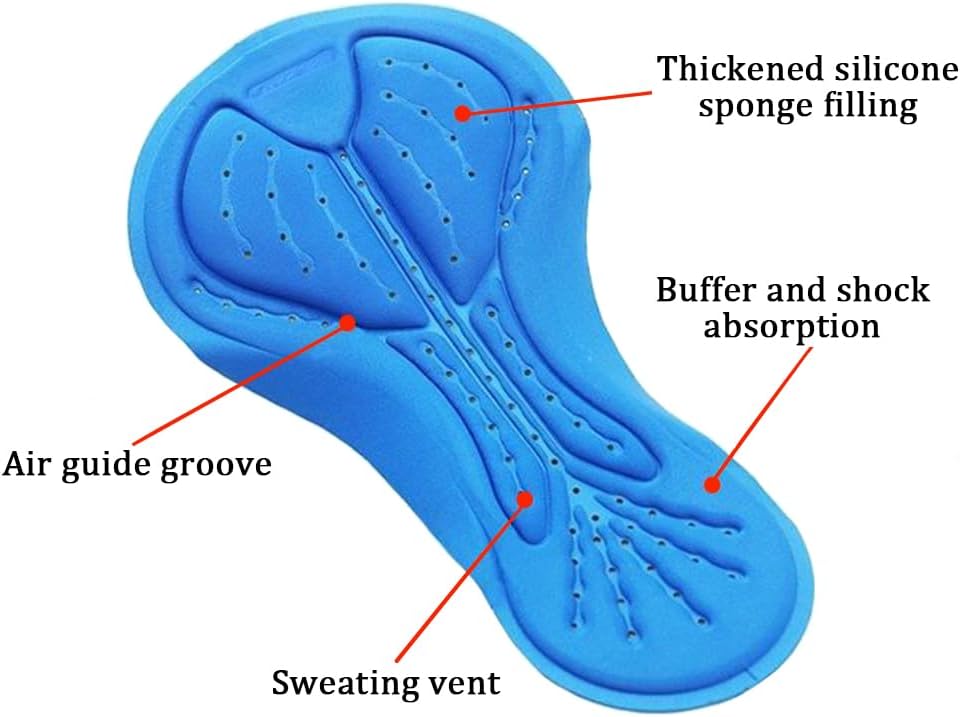 NuCamper Fahrradhose Herren Lang Radlerhose Kompression Mountainbike Radhose MTB Hose Herren mit Atm