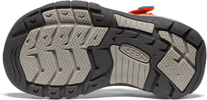 KEEN Jungen Unisex Kinder Newport H2 Sandalen 29 EU Safety Orange Fjord Blue, 29 EU Safety Orange Fj