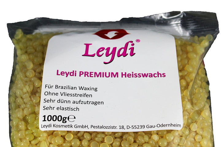 Leydi PREMIUM Heisswax Honig 1Kg - Brazilian Waxing ohne Streifen