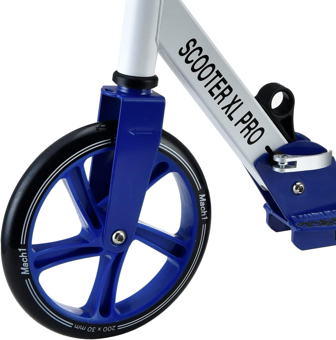 Mach1 Kick Scooter ALU City Roller Tretroller Grosse XXL Wheel von 145 bis 250mm Rollen/Reifen Erwac