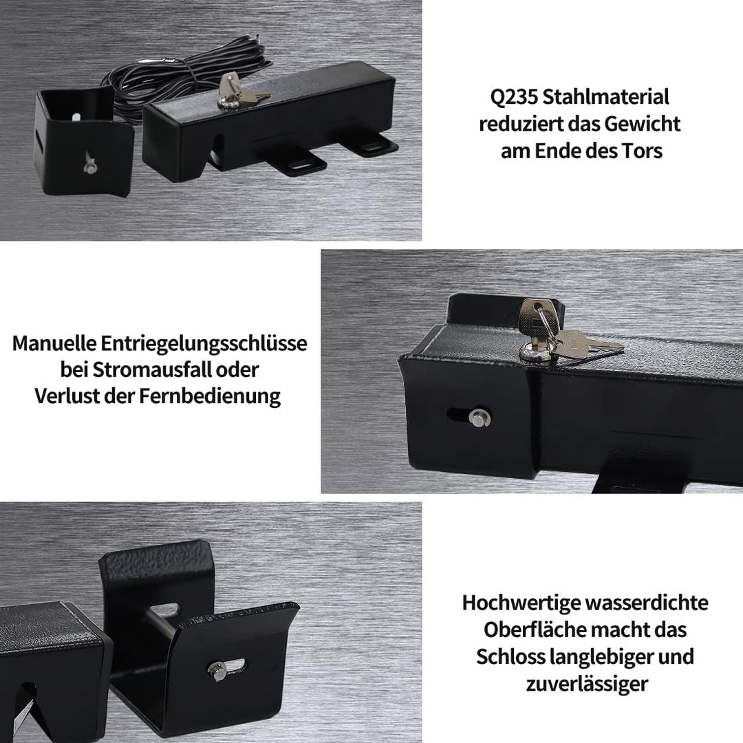 TOPENS ET24 automatisches elektrisches Schloss für DC 24V Drehtorantrieb Flügeltorantrieb Torantrieb