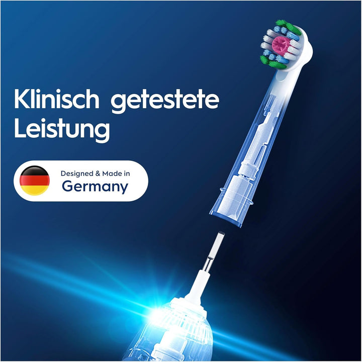 Oral-B Pro 3DWhite Aufsteckbürsten für elektrische Zahnbürste, 12 Stück, aufhellende Zahnreinigung,