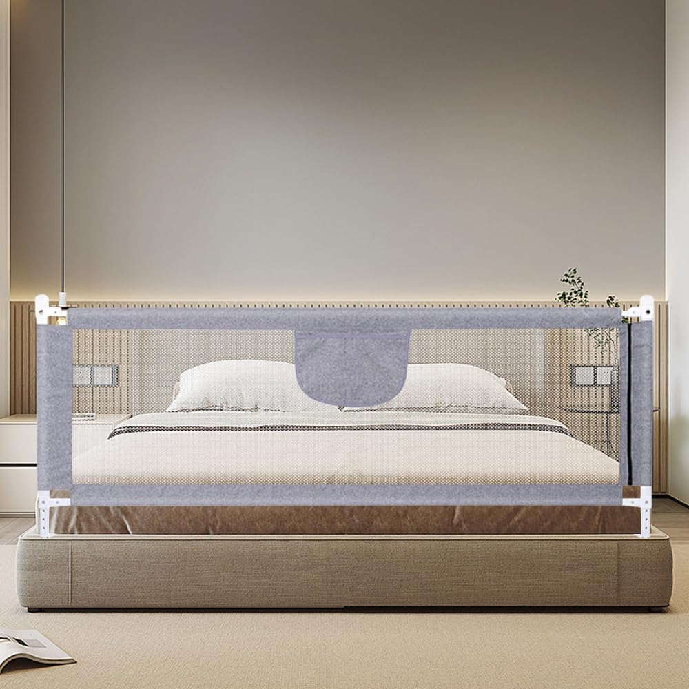 HUOLE Rausfallschutz Bett boxspringbett,Bettgitter Rausfallschutz für Kinder,Bettschutzgitter Bed Ra