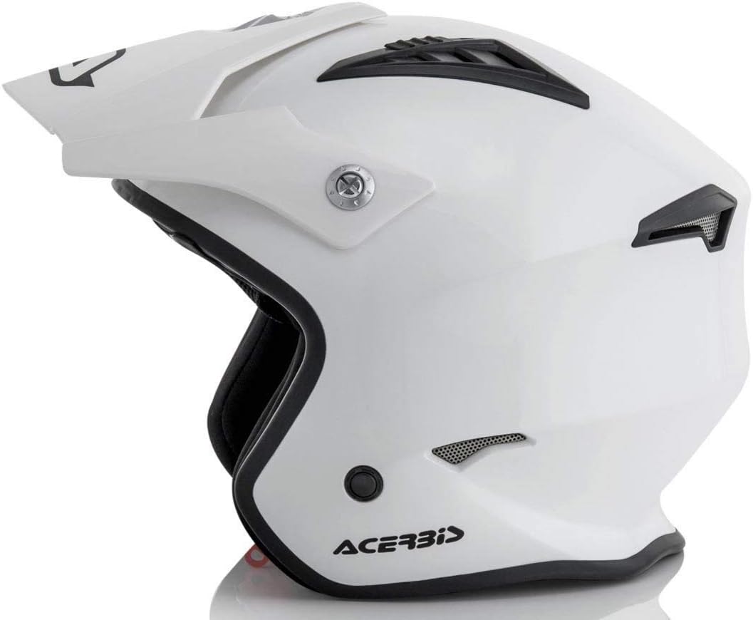 Helm Jet Luft Weiss M