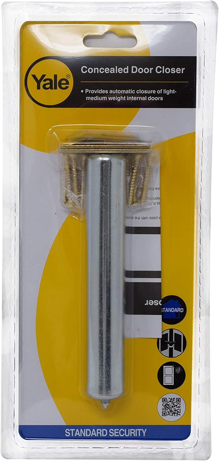 YALE P-ycjdc Concealed Door Closer Electro Brass Finish