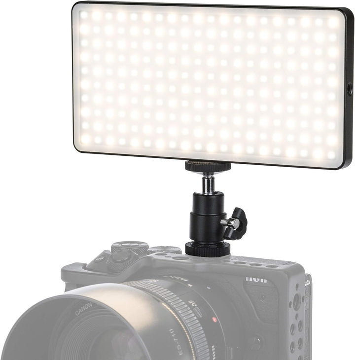ayex LED USB-Videolicht AX-M-200AI, Fotografie-Fülllicht, LED Soft-Light für Portraits - Dimmbar, 36