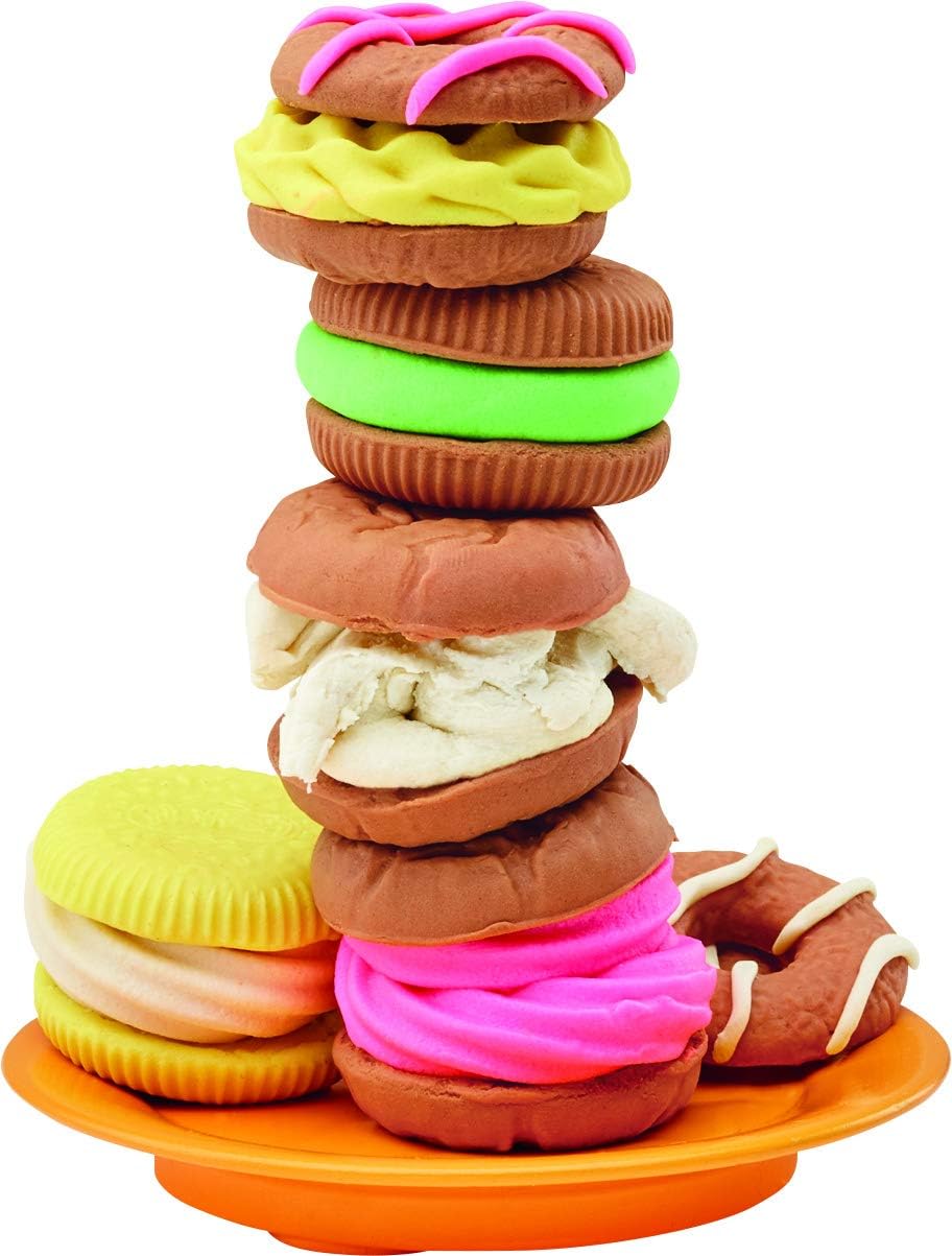 Play-Doh E4830F03 12er-Pack mit Spielknete in Grundfarben, 112g-Dosen in recycelbarer Verpackung, op