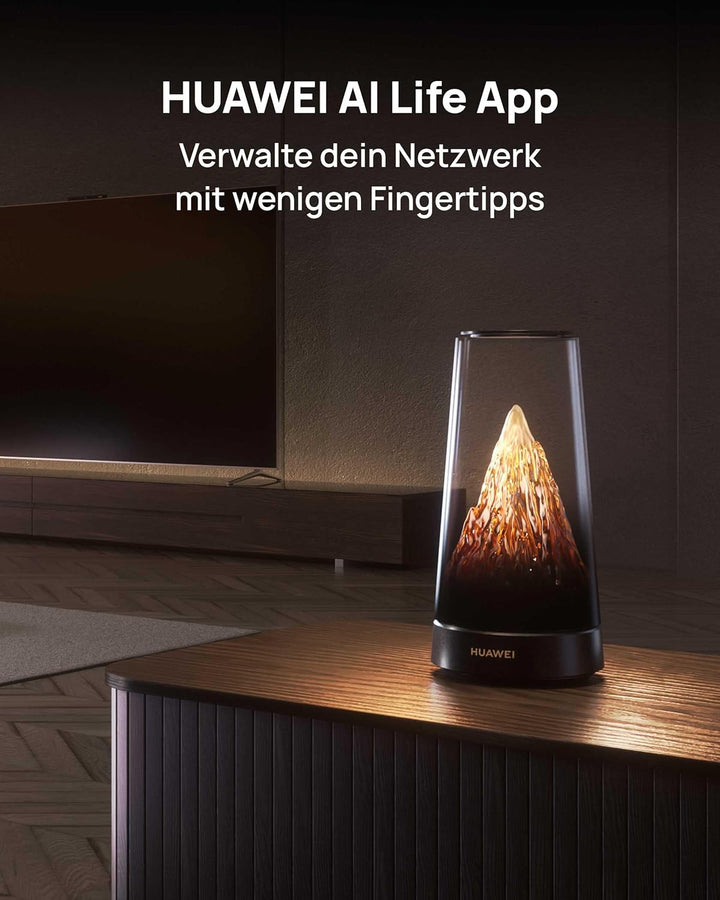 Huawei WiFi Mesh X3 Pro (1 Pack) Router, Dual-Band Wi-Fi 7 BE 3600, nahtloses Roaming, einfache Einr