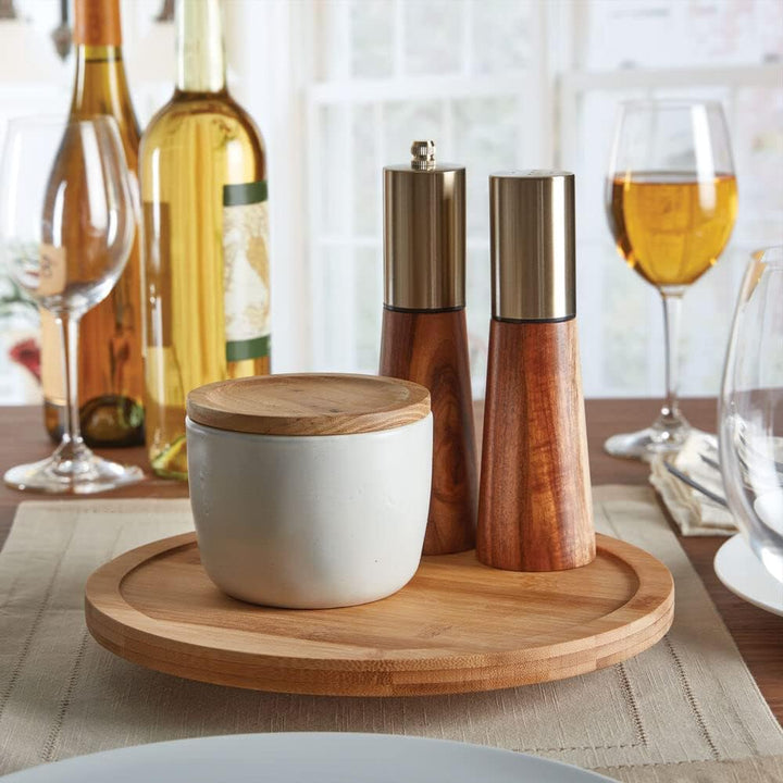 Copco Basics Drehteller Lazy Susan aus Bambus, 25,5 cm, Farbig 25.5cm Farbig, 25.5cm Farbig