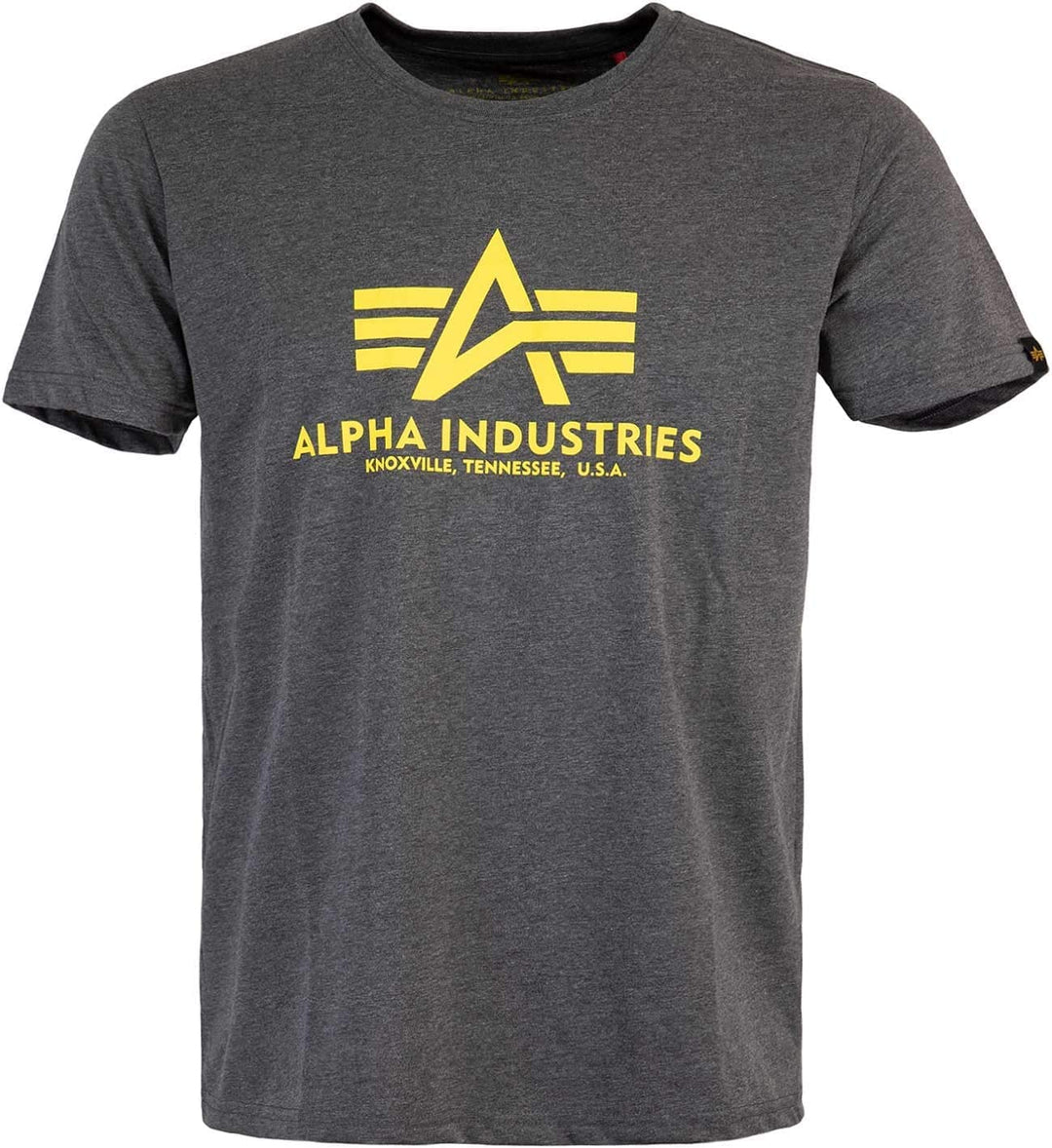 ALPHA INDUSTRIES Basic T-Shirt S Charcoal Heather, S Charcoal Heather
