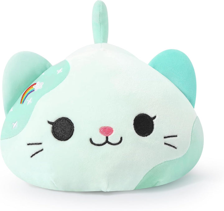 shownicer Plüschtier Katze Kuscheltier Stofftier Kawaii Katze Plüsch Kissen Spielzeug Kätzchen Plüsc